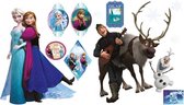 Disney Frozen Family - Muurstickers 2 x vel A3 - Multi