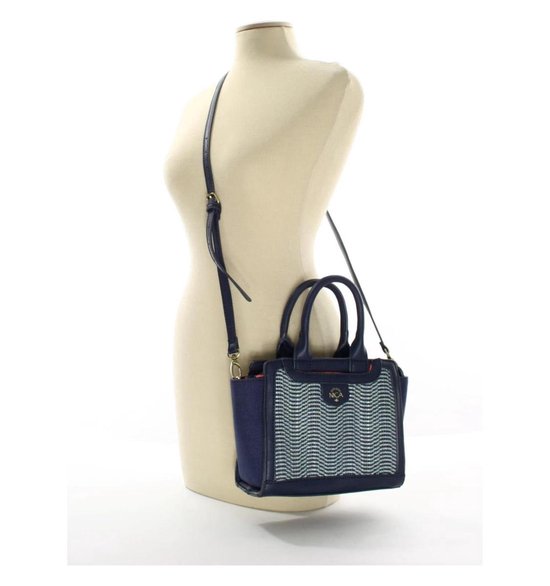 Nica Handtas Blauw bol