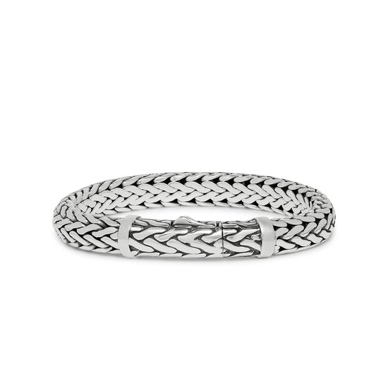 SILK Jewellery - Zilveren Armband - Arch - 424.19 - Maat 19,0