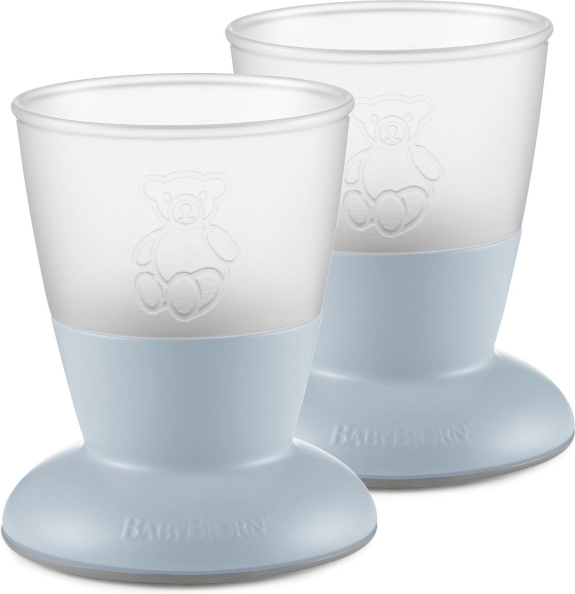 Goedkoopste BabyBjörn Baby Drinkbeker - 2 stuks - Pastelblauw