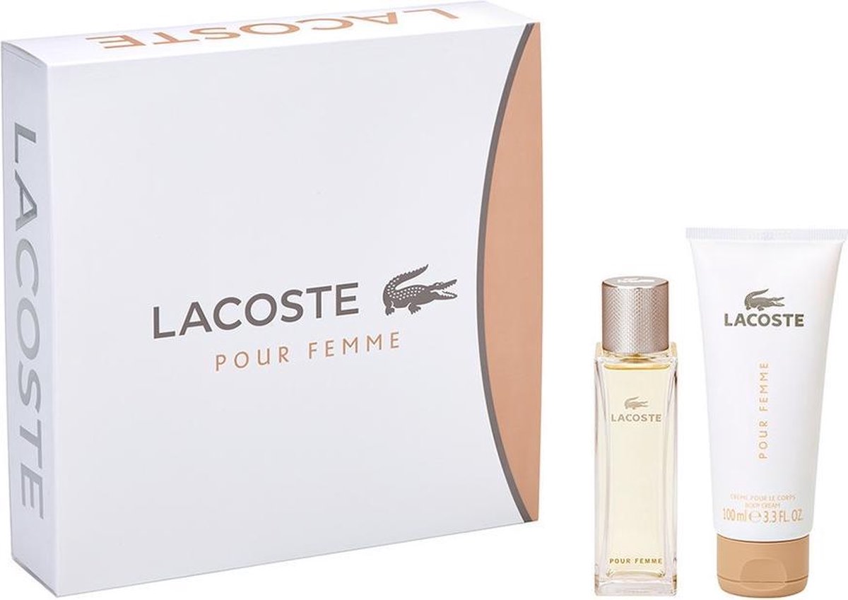 Lacoste Pour Femme EDP 50 ml + 100 ml body lotion Cadeauset