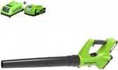 GREENWORKS 24V accu bladblazer + 2 Ah accu