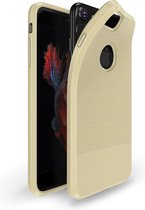 Apple iPhone 6 | 6s TPU Hoesje Geborsteld Goud