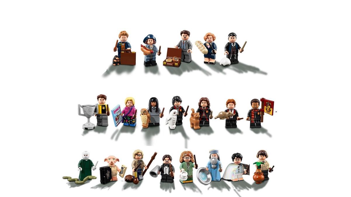 paddestoel Triatleet wimper LEGO Minifigures Harry Potter - 71022 | bol.com