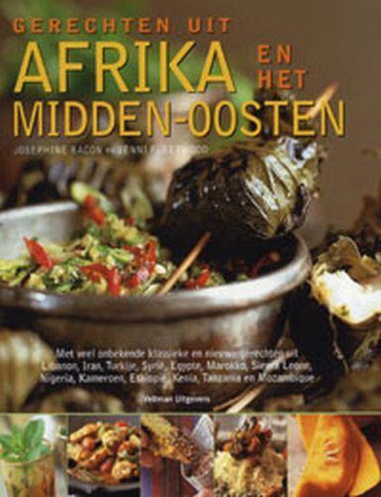 Cover van het boek 'Gerechten uit Afrika en het Midden-Oosten' van Jenni Fleetwood en J. Bacon