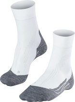 Chaussettes de sport stabilisatrices Falke - Taille 35-36 - Unisexe - blanc / gris