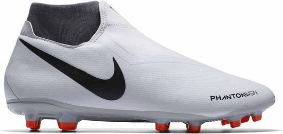 Nike junior phantom vsn academy df ic black metallic silver .