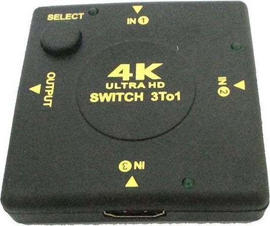 HDMI Switch 4K 3 - 1 splitter