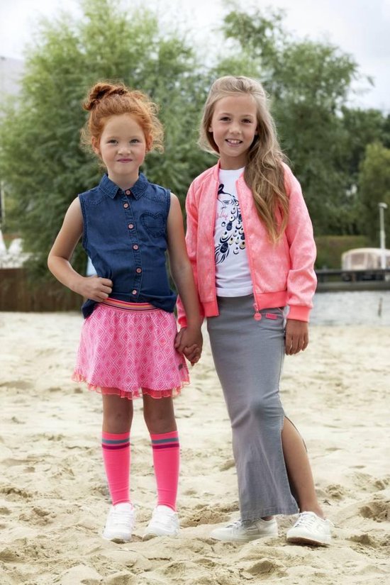 B.Nosy Girls lange maxirok denim maat 146 152 bol