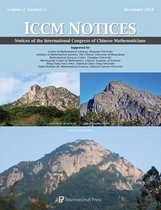 Notices of the International Congress of Chinese Mathematics