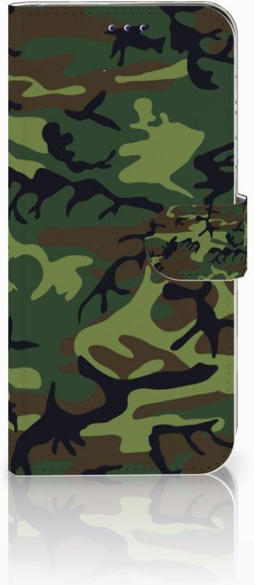 Samsung Galaxy A50 Telefoon Hoesje Army Dark