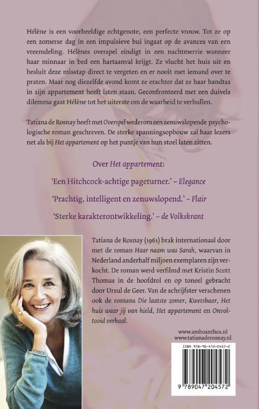 Overspel, Tatiana de Rosnay 9789047204572 Boeken