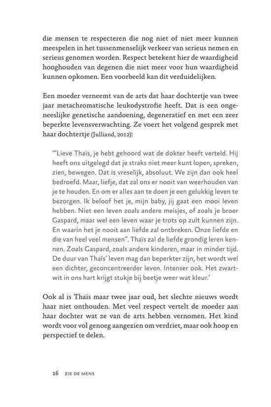 Zie de mens
