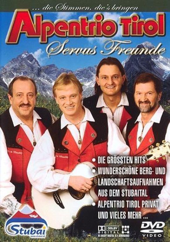 Cover van de film 'Alpentrio Tirol - Servus Freunde'