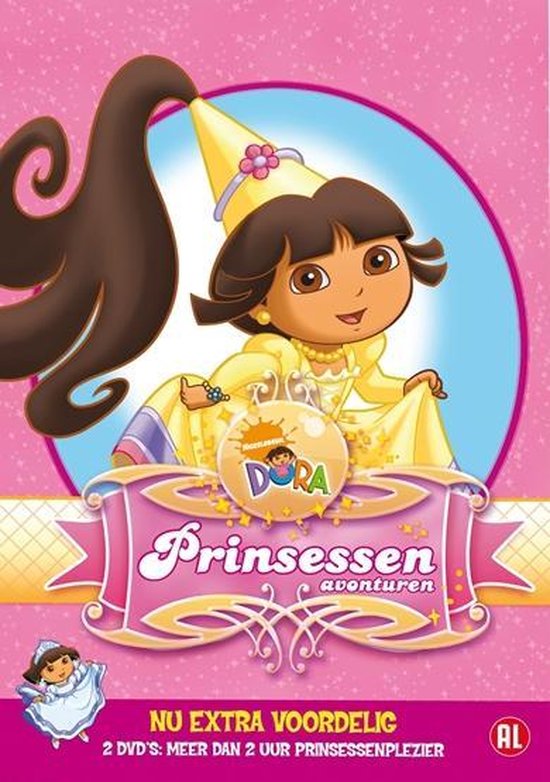 Cover van de film 'Dora The Explorer - Prinsessen Avonturen'