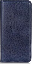 Shop4 - Samsung Galaxy A70 Hoesje - Book Case Cabello Donker Blauw