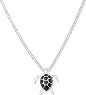 24/7 Jewelry Collection Schildpad Ketting - Zeeschildpad - Zilverkleurig