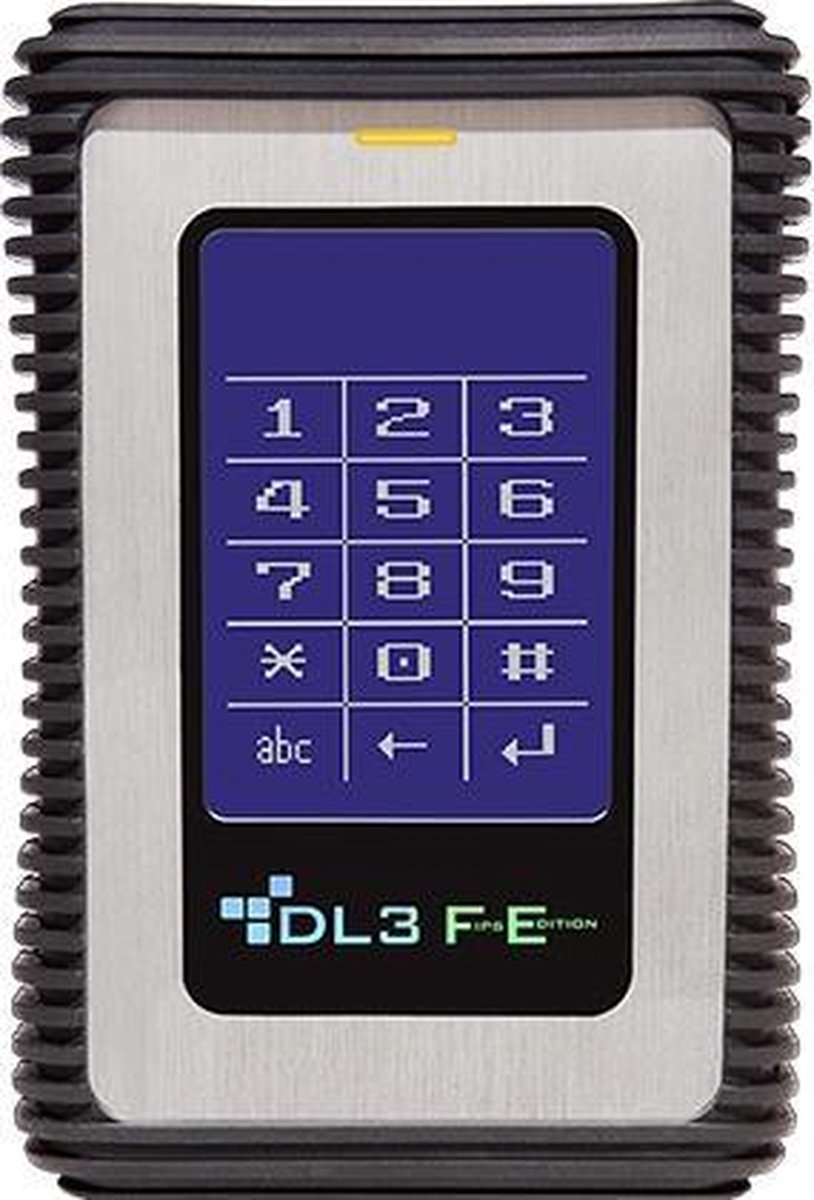 DataLocker DL3 FIPS EDITION Two-Factor - Externe HDD harde schijf