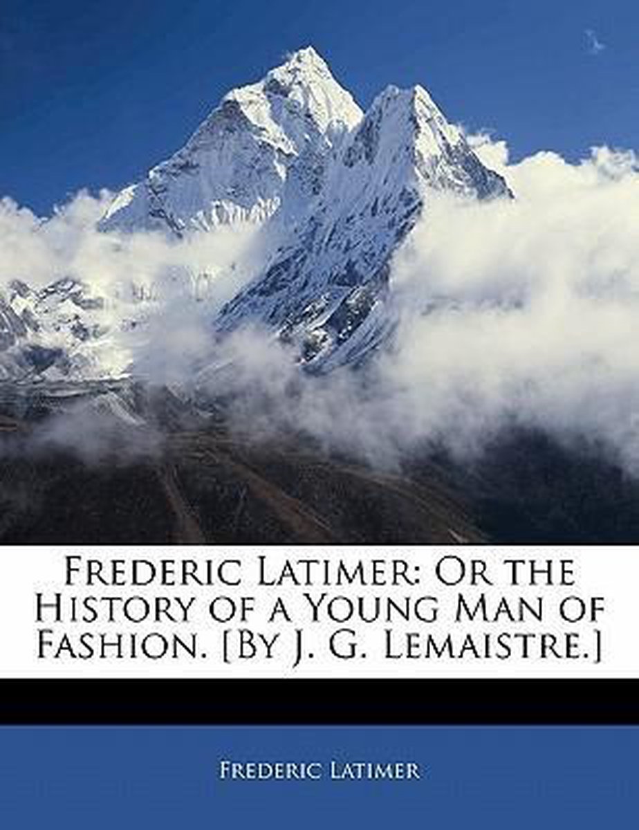 Frederic Latimer op Prijzenvolger.com
