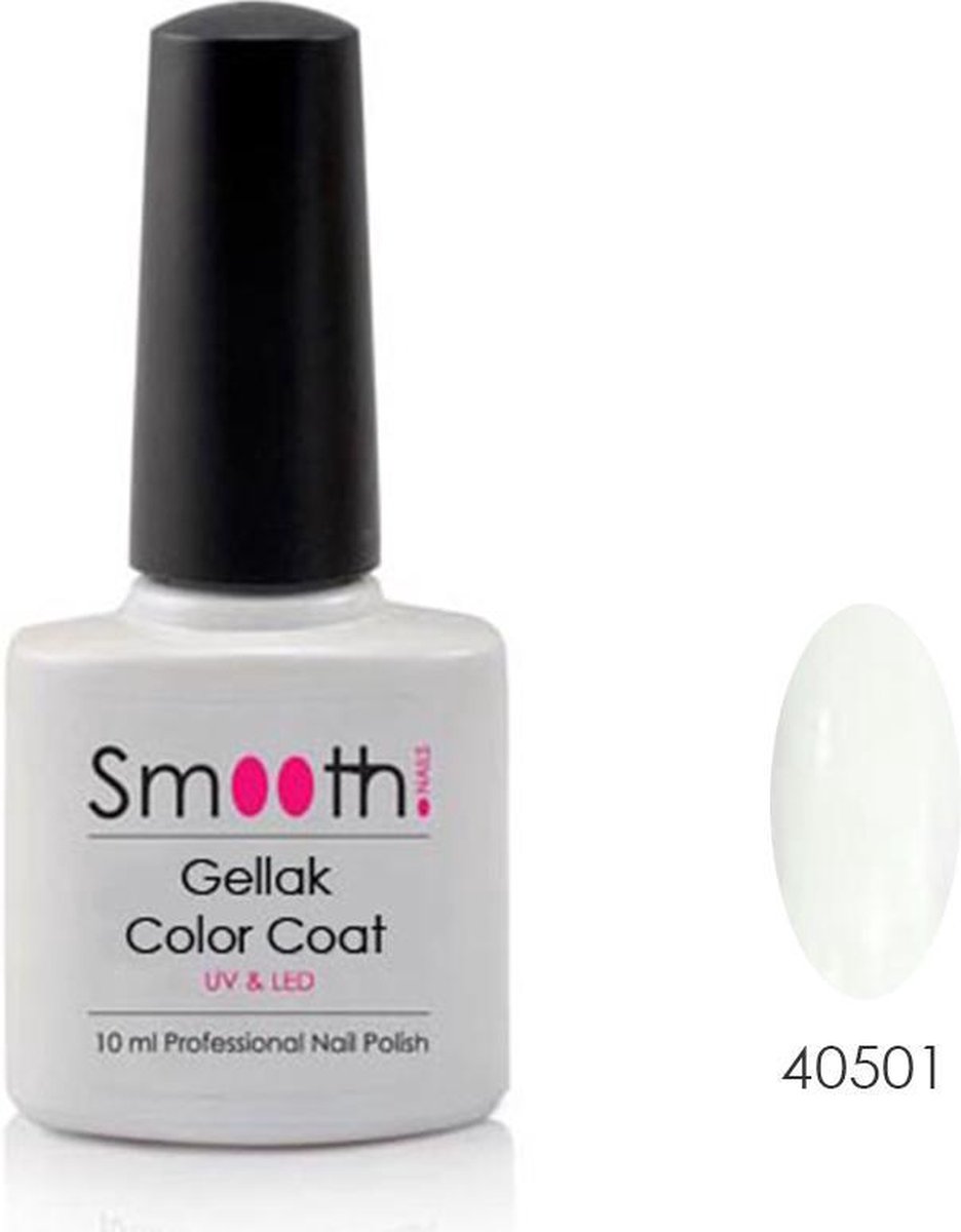 Smooth Nails – Creamy White – Gellak – Wit