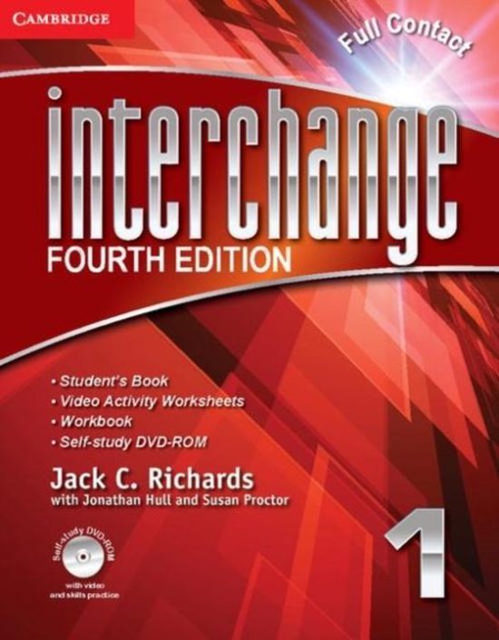 Interchange Level 1 Full Contact with Self-Study DVD-ROM - cover