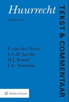 Boek cover Tekst & Commentaar  -   Huurrecht van F. van der Hoek