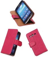 BestCases Roze Echt Leer Wallet Case Booktype Samsung Galaxy Express 2