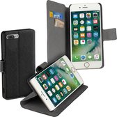Lelycase Zwart iPhone 6 6s Bookcase Flip Cover Wallet Hoesje