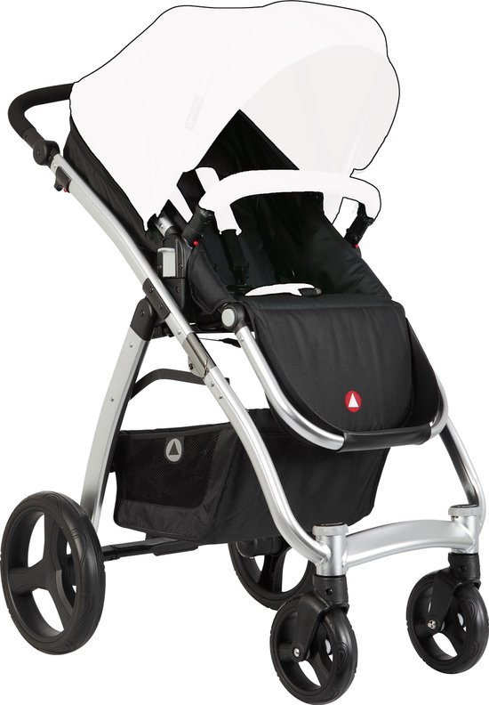 Product: Topmark Pure Kinderwagen - Zilver onderstel (exl. kleurenkit), van het merk Topmark