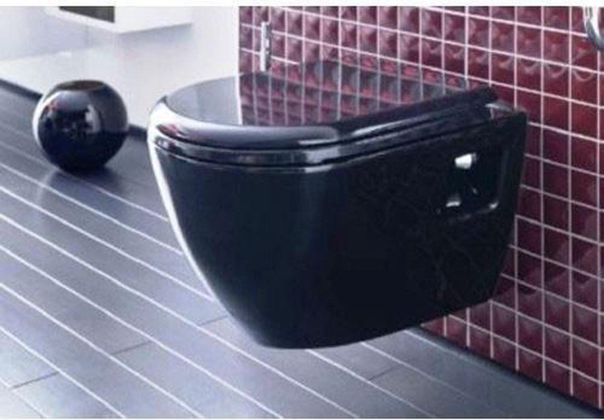 Toiletpot DC00325 Zwart