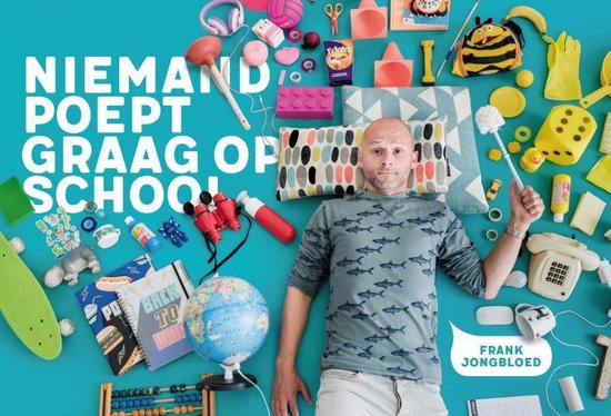Niemand poept graag op school - cover