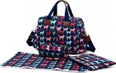 Miss Lulu Luier- en Verzorgingstas – Duurzaam en Stijlvol – Premium Kwaliteit - Grote Capaciteit - Unisex/Jongens/Meisjes (L1501DG NY)