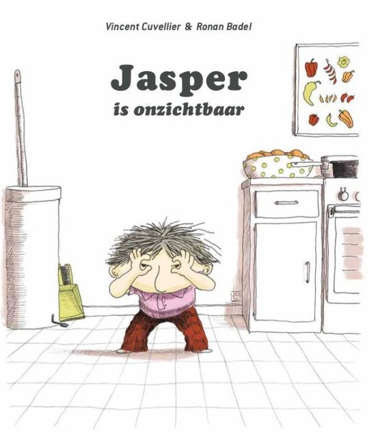Cover van het boek 'Jasper is onzichtbaar'