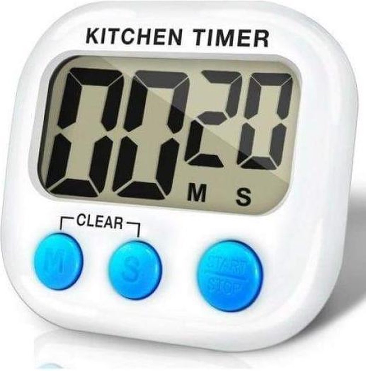 Kitchen Timer - Digitale Kookwekker met Groot Display en Magneet - TrendX