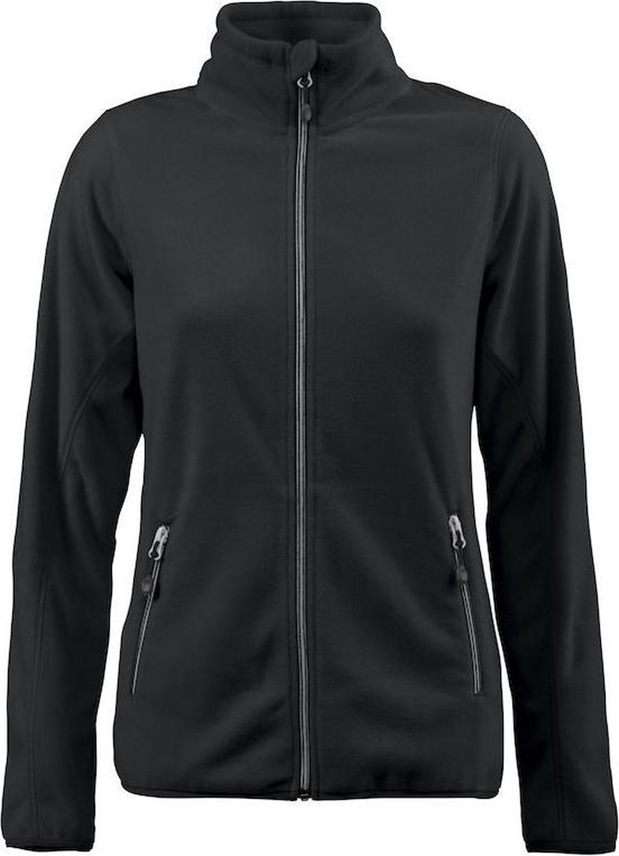 Printer FLEECE JACKET TWOHAND LADY 2261509 Zwart