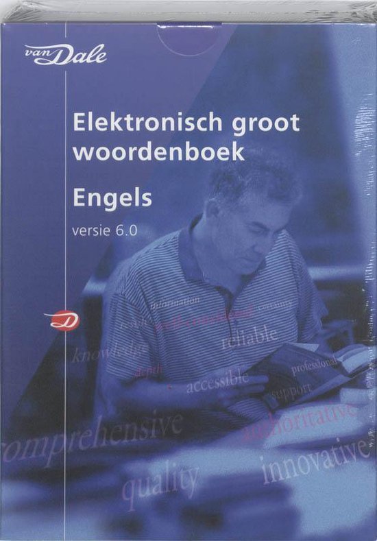 Cover van het boek 'Van Dale Elektronisch groot woordenboek Engels'