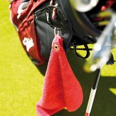3-pack Luxury range golf towel golfhanddoeken, Kleur Navy, Eén maat (30 x 50cm)