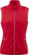 Printer RED FLEECE VEST SIDEFLIP LADY 2261507 - Rood - XXL