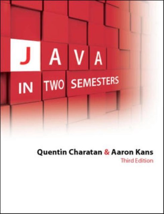 Java In Two Semesters