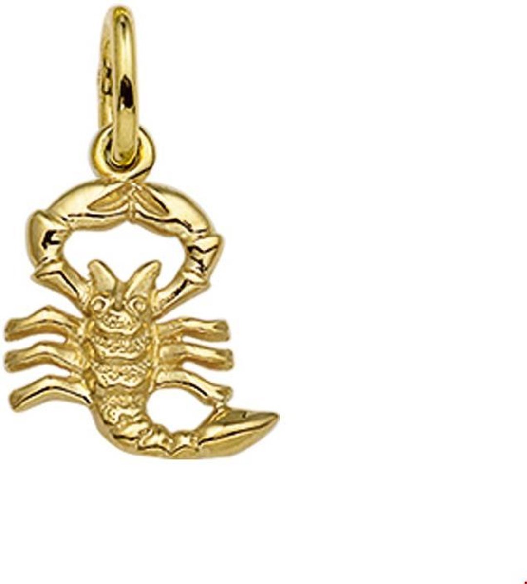Geelgouden Bedel sterrenbeeld schorpioen 4006475