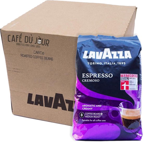 Carton de 6 x 1KG Lavazza Bio