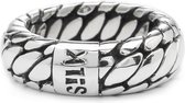 SILK Jewellery - Zilveren Ring - Bold - 353.17,5 - Maat 17.5