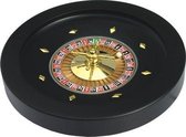 Boîte de roulette 52 cm. MDF bois noir / boule