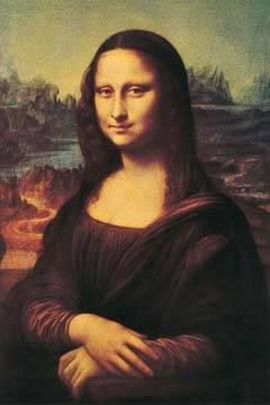 Affiche Mona Lisa-Leonardo da Vinci Luxury edition 50x70cm.