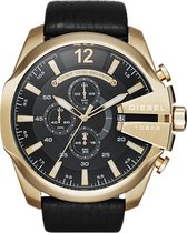 Diesel Mega Chief DZ4344 Herenhorloge 51 mm - Goudkleurig