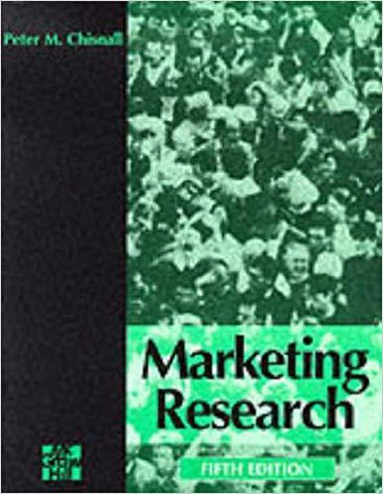 Marketing Research - fifth edition - cover