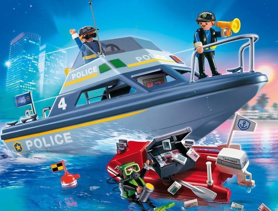 Playmobil Politie Boot - 4429 | bol.com