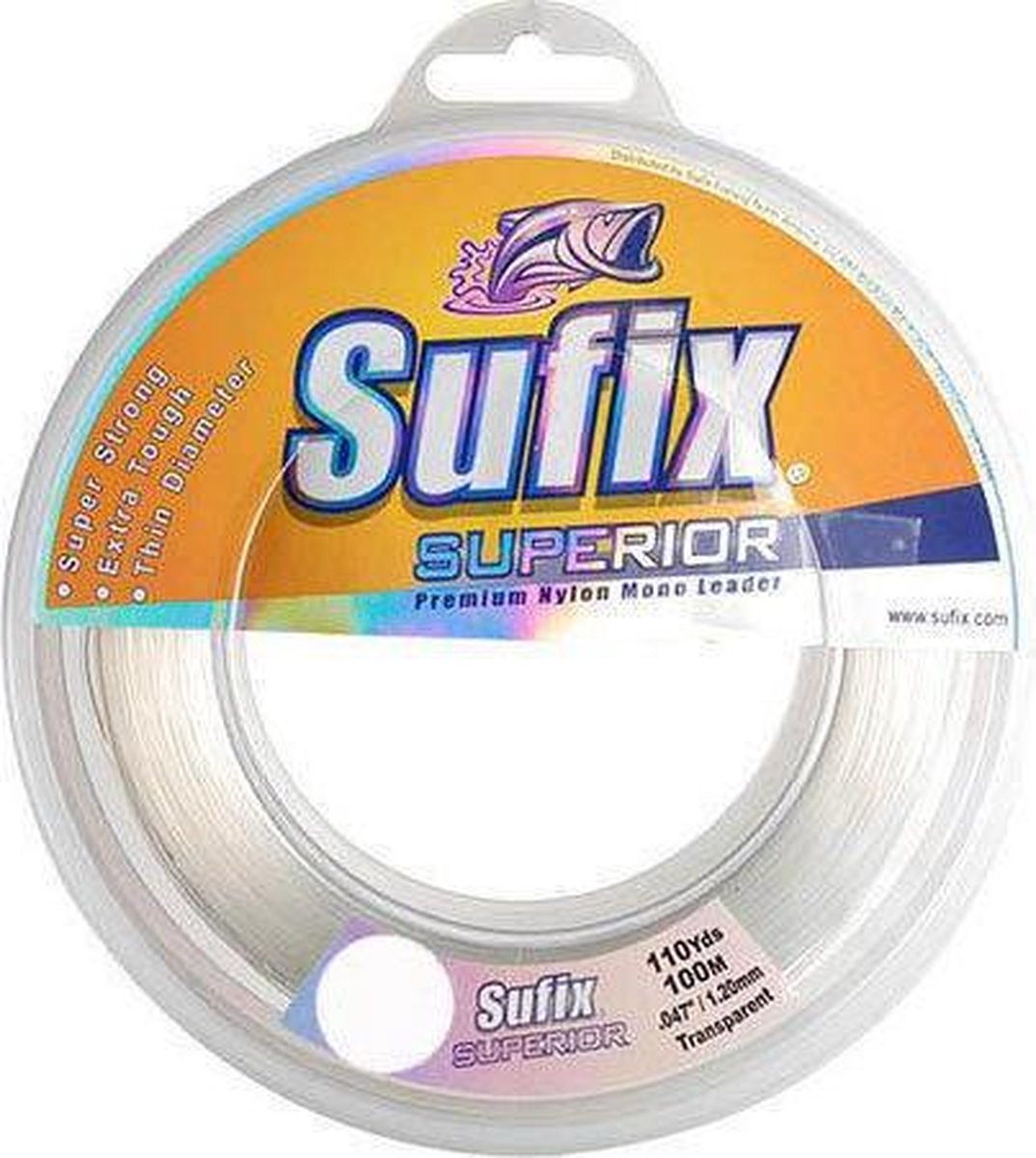 Sufix Zippy 80 M Monofilament Wit 1.000 mm