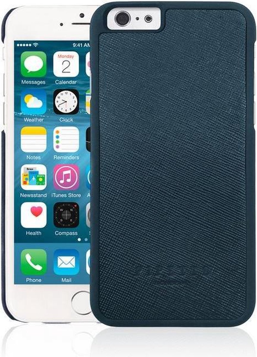 Pipetto Saffiano Snap Case Navy iPhone 6 Plus