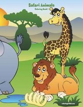 Safari Animals Coloring Book 1